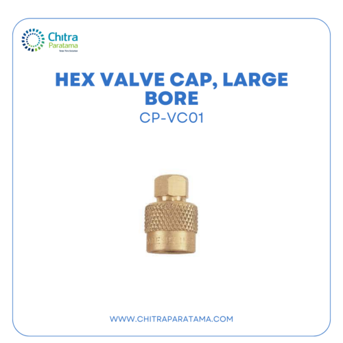 Hex Valve Cap, Large Bore