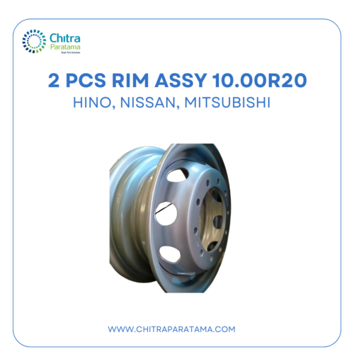 2 Pcs Rim Assy 10.00R20